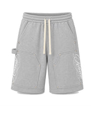 RETROVERT - Script Grey Sweatshorts