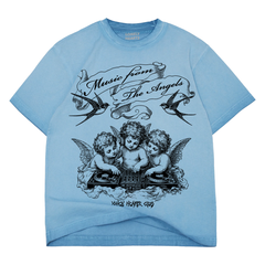 LONELY HEARTS CLUB - House Music Premium Oil Wash T-Shirt