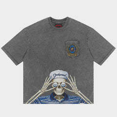 GODSPEED - Golf Days Pocket T-shirt (Grey Wash)
