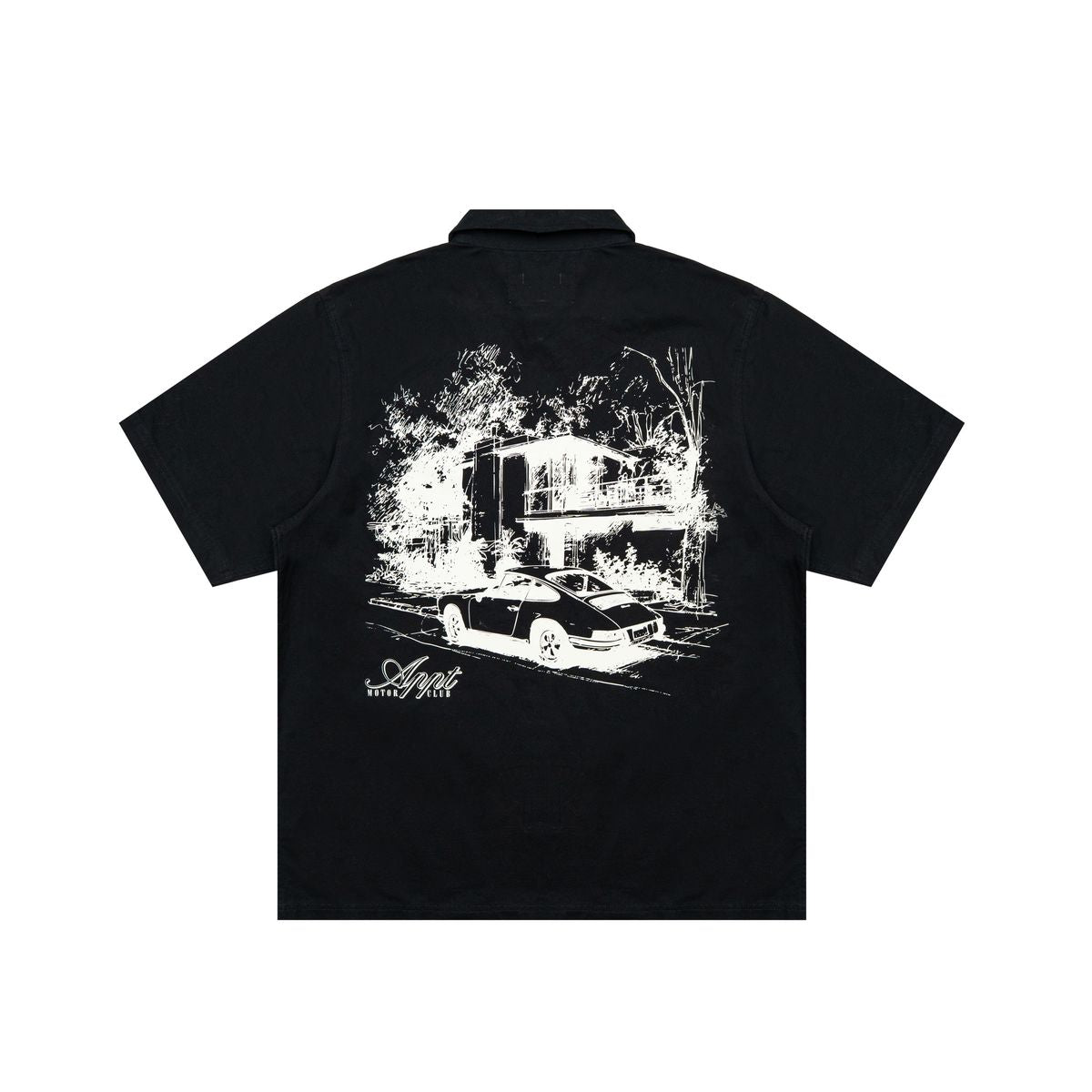 APPT - MOTOR CLUB BUTTON - Black