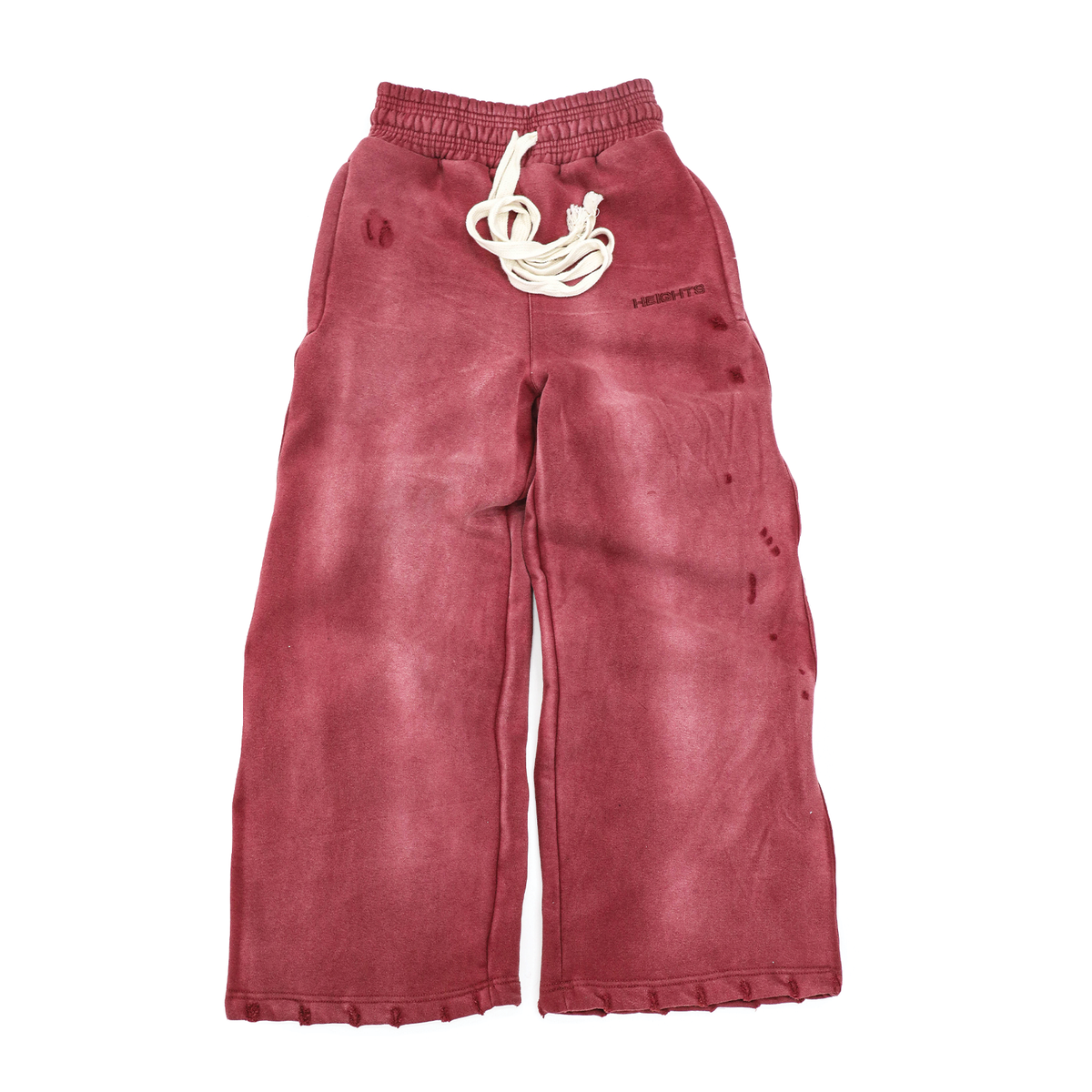 HIEGHTS - Dirty Essentials JOGGER - Red