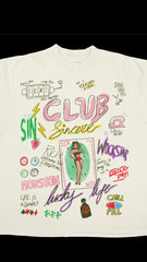 Sincere Studios Club Sincere White T-shirt