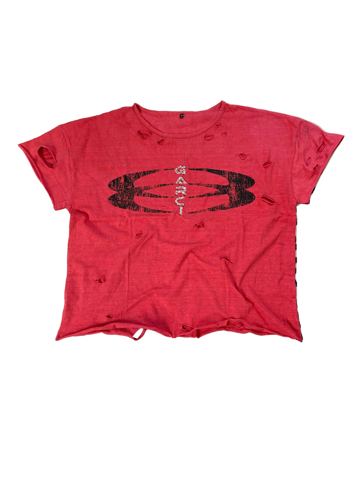 GARCIAGA BLACK MIRROR TEE - RED