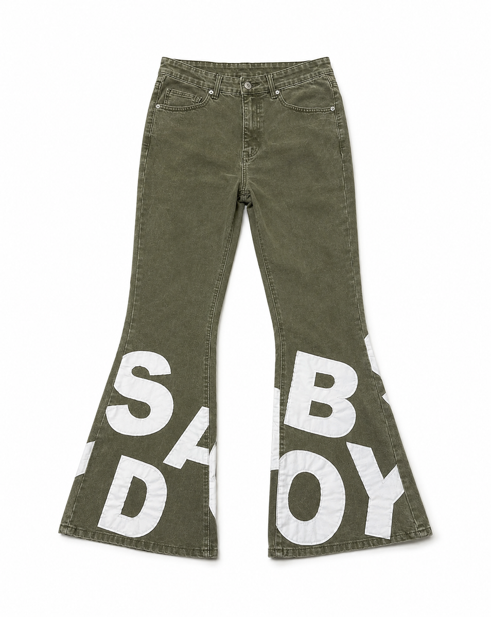 SAD BOY SAGA - Green Marley Denim