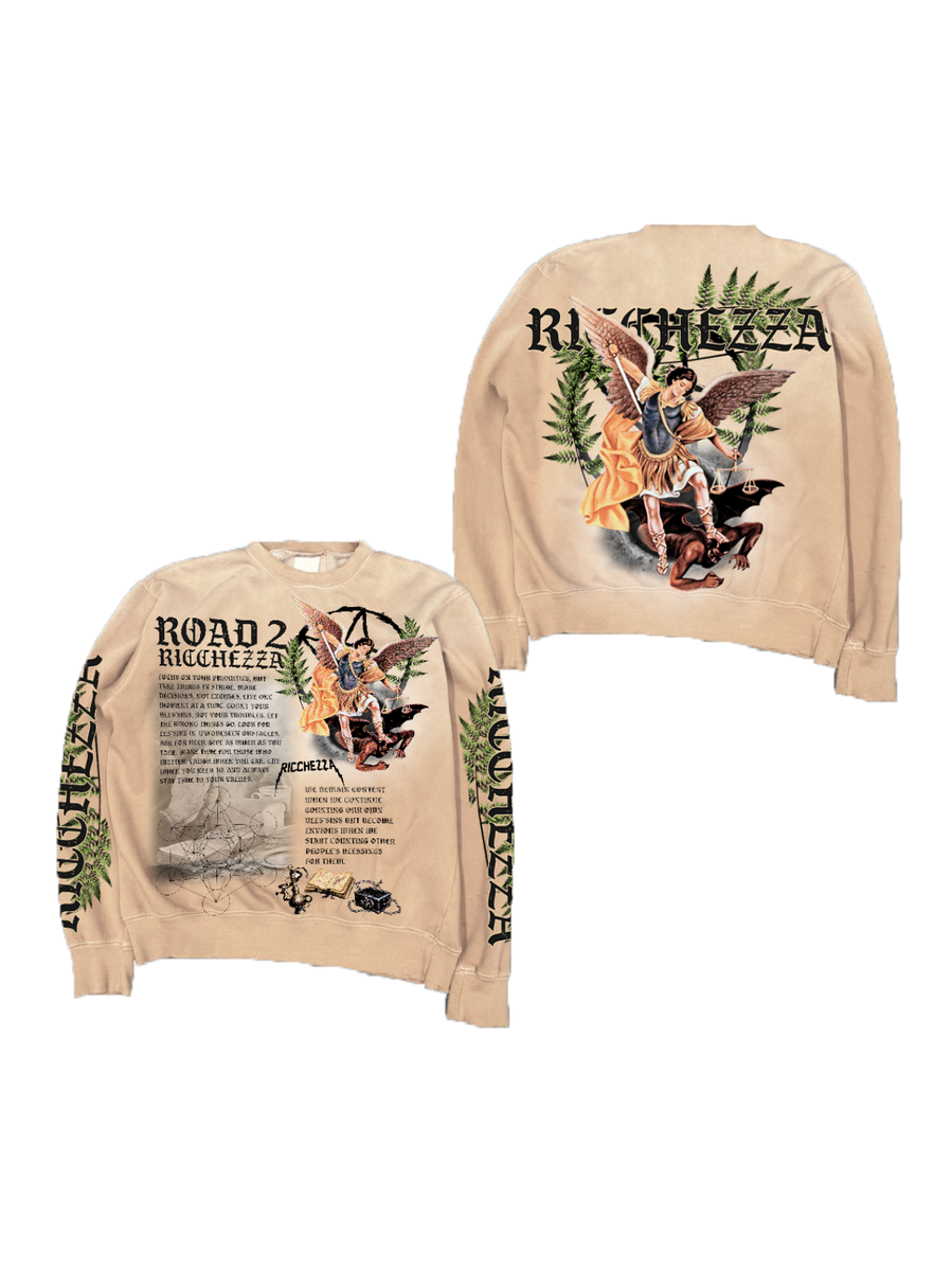 RICHEEZA - FIGHTING DEMONS CREWNECK