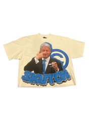 PROFIT BILL CROP TEE - WHITE