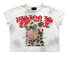 VISION IS THE ART - CHEETA GIRL TEE