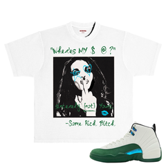 RICH DEAD IDOLS - SOME RICH B!TCH" T-SHIRT - WHITE