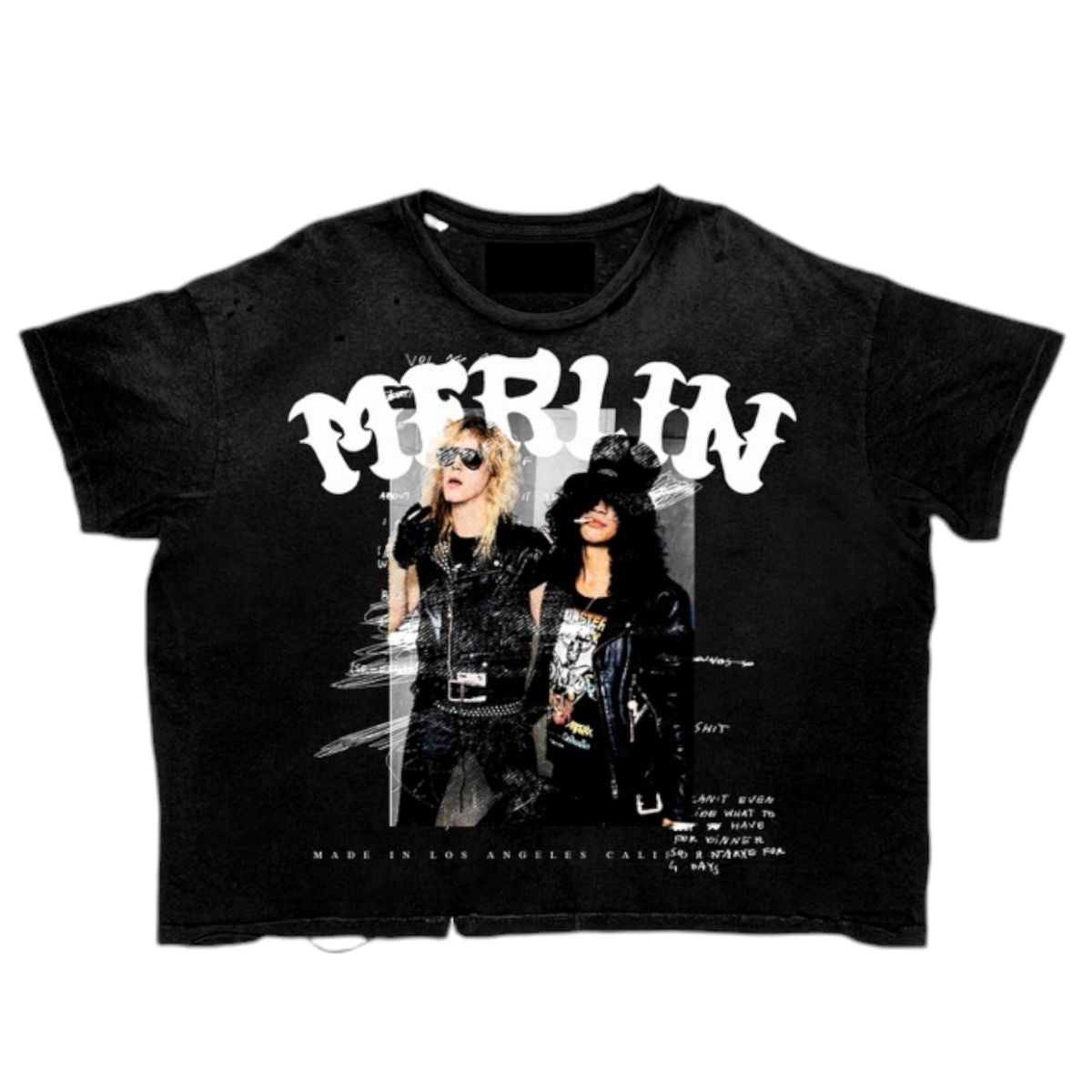 Merlin - Leather Fashion Tee