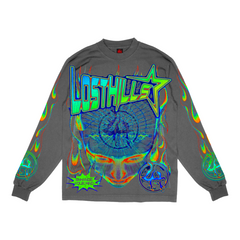 LOST HILLS ENHANCE L/S TEE - WASH