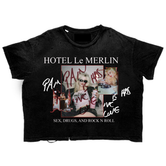 Merlin - Hotel Le Merlin Tee Black