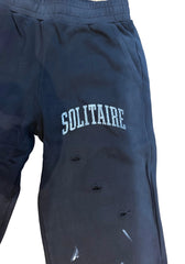 SOLITAIRE- JOGGER - BLACK