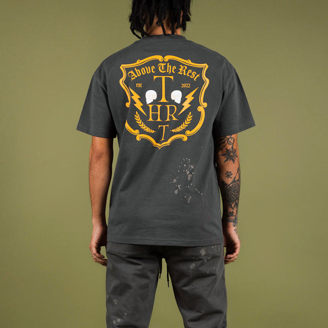 THRT - ABOVE THE REST MINERAL TEE - BLACK