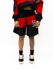 Forever Hungry - Windbreaker Short BLACK/RED