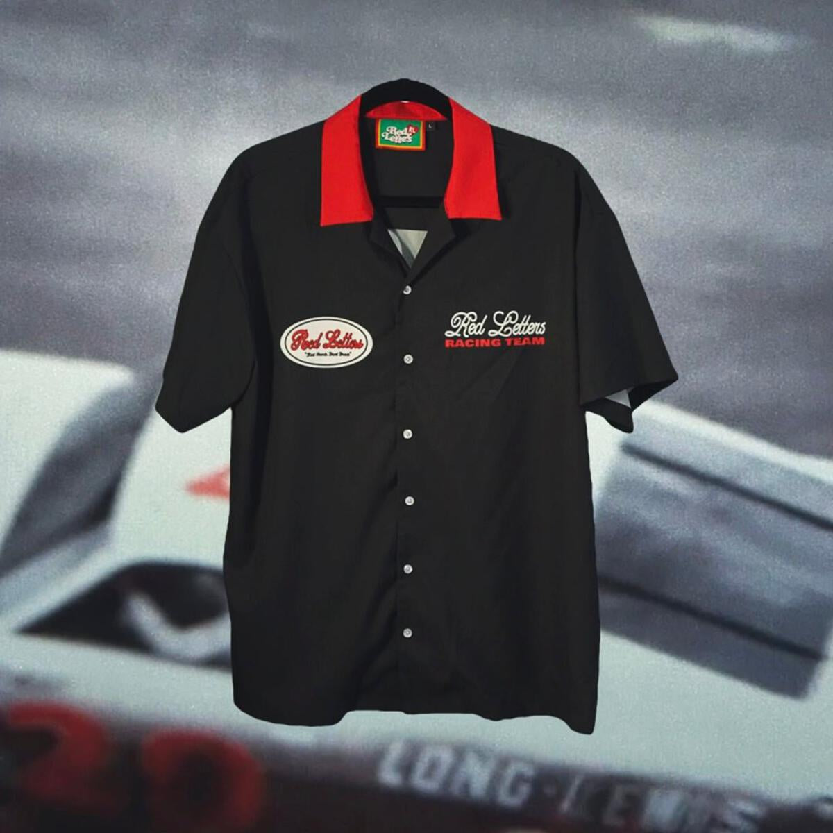 RED LETTERS - RL Racing Shirt - Black