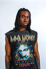 PM - DEF MONEY SLEEVELESS TEE - BLACK