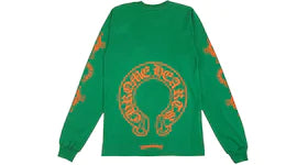 Chrome Hearts Horseshoe L/S T-shirt Green/Orange (KV)