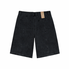 APPT - AURA SHORTS - BLACK DENIM SHORTS