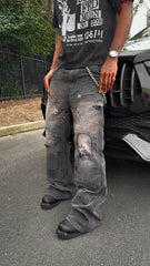 PM - DOUBLE KNEE PANTS (COFFEE