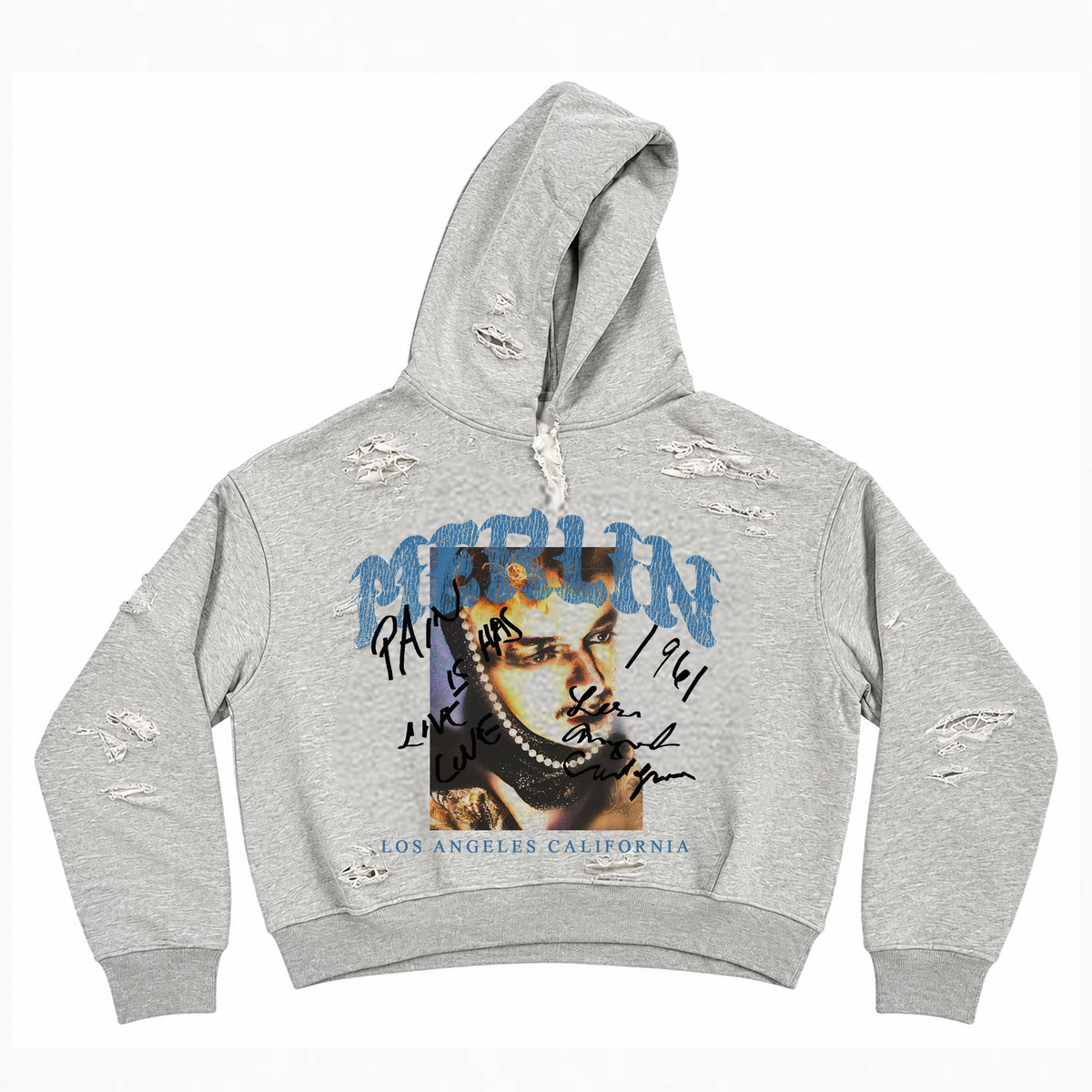 MERLINS FATHER - Mask Jewels Hoodie