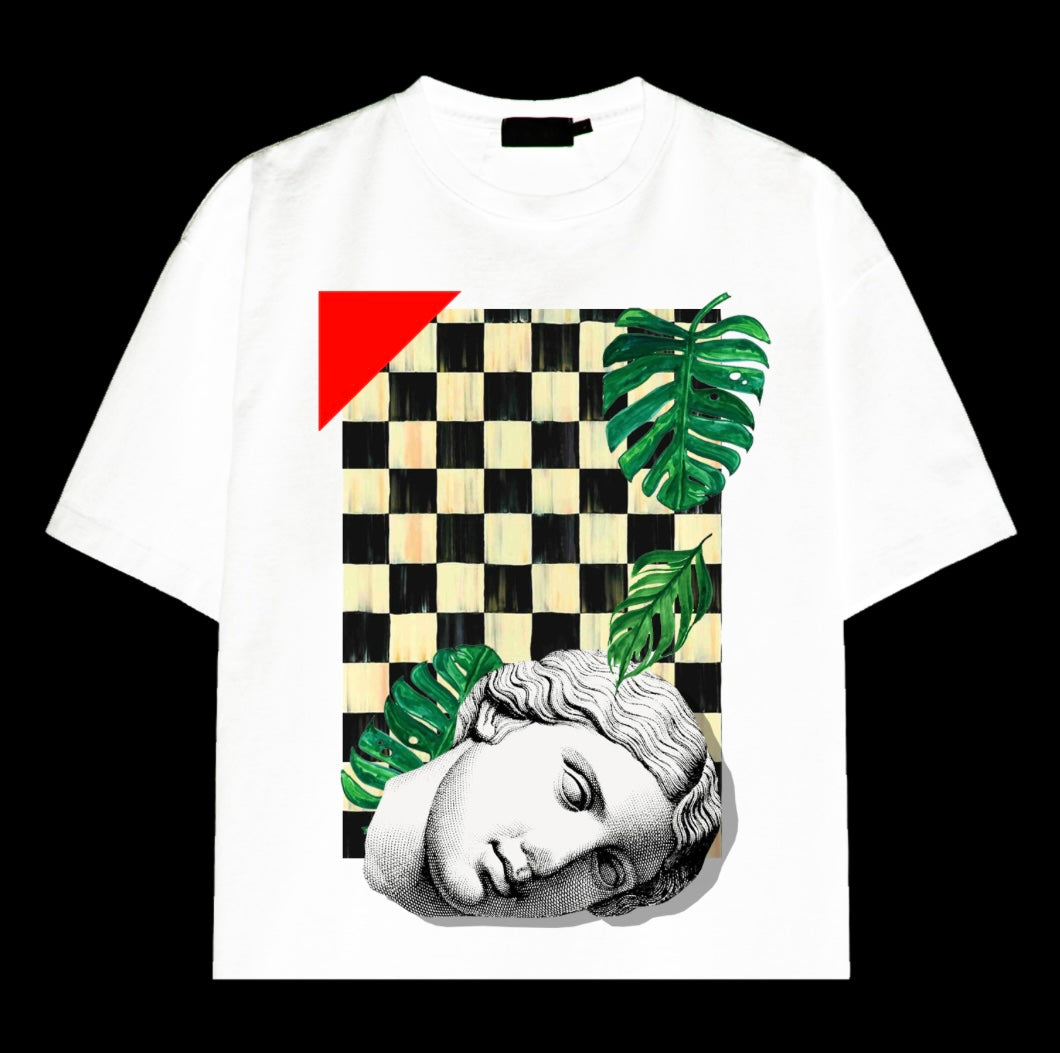 HERON COUTURE - SCULPT GARDEN T-SHIRT