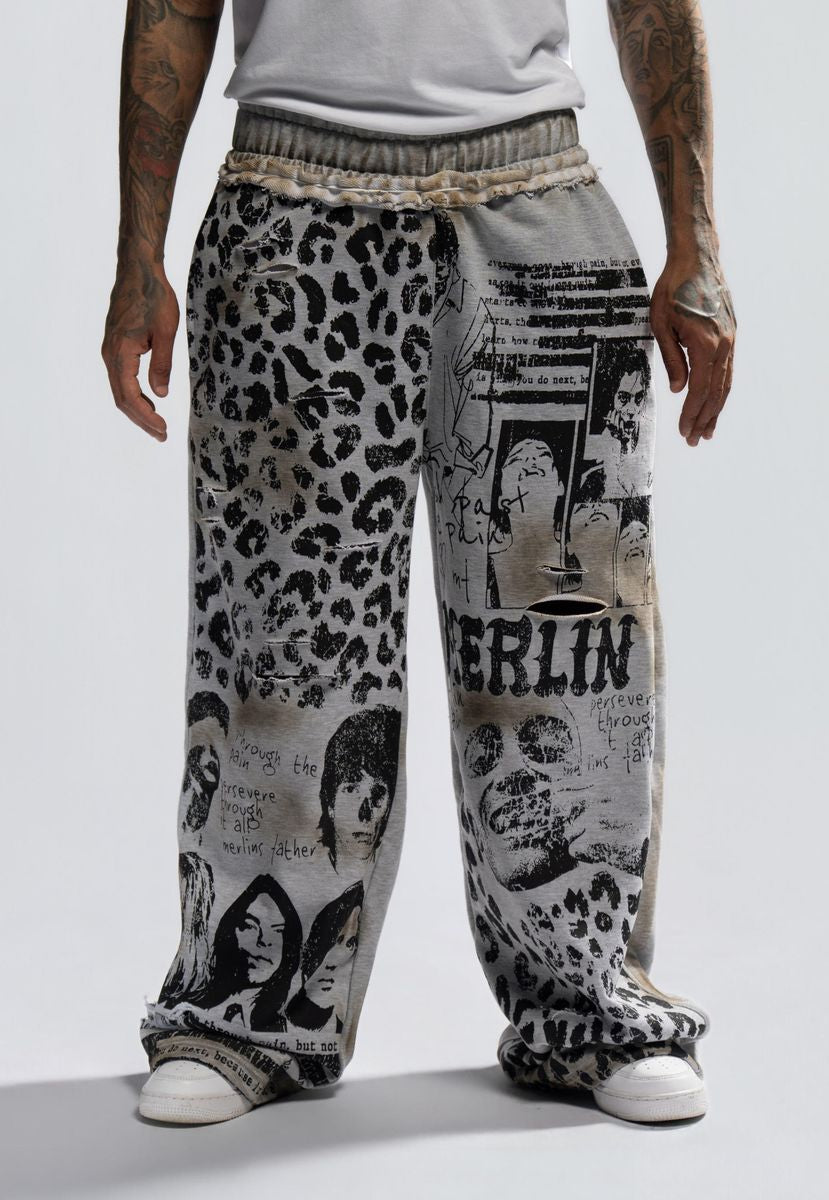 Merlin Merlin Handmade Cheetah Pants