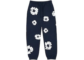 Denim Tears Cotton Wreath Sweatpant Navy (CJ)