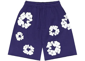 Denim Tears The Cotton Wreath Shorts Purple (CJ)