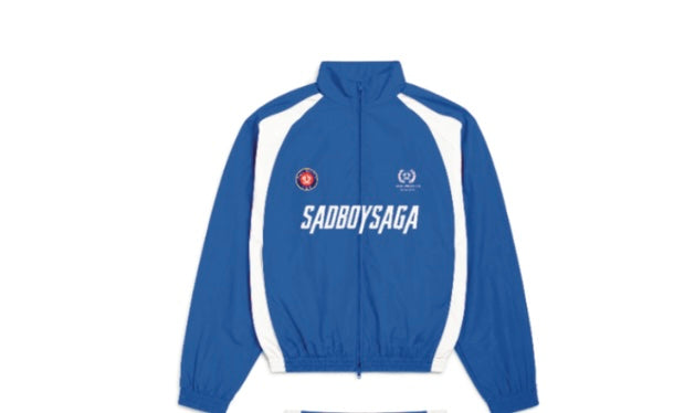SAD BOY SAGA - BLUE Racer Jacket