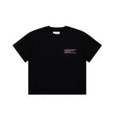 APPT - FOR THE WORLD TEE - Black