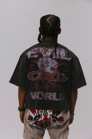 ESSENCE - SPIDER CROP T-SHIRT