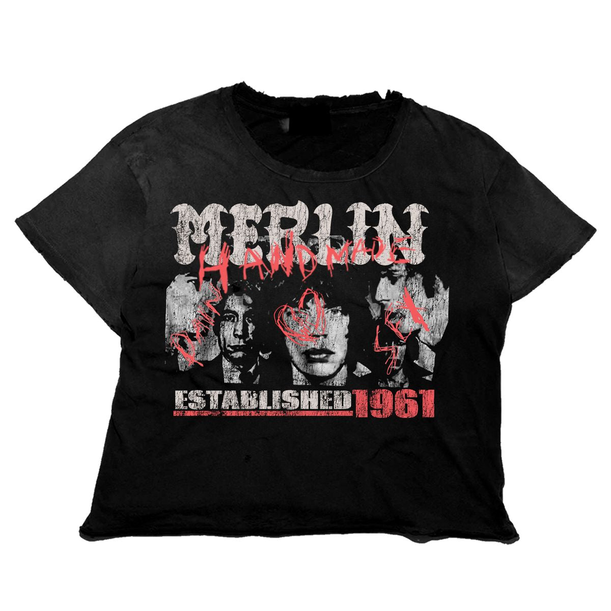 Merlin - Red Handmade Tee