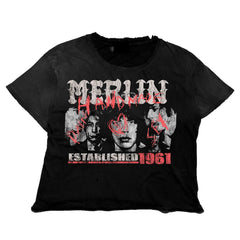 Merlin - Red Handmade Tee