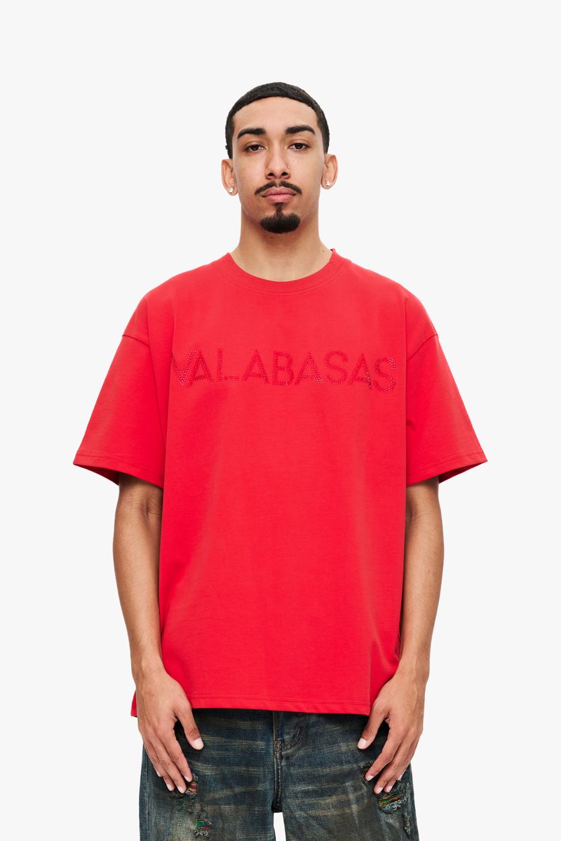 VALABASAS - TEMPTATION - TEE RED
