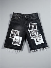 FRATERNAL - BLACK WATTBA JORTS
