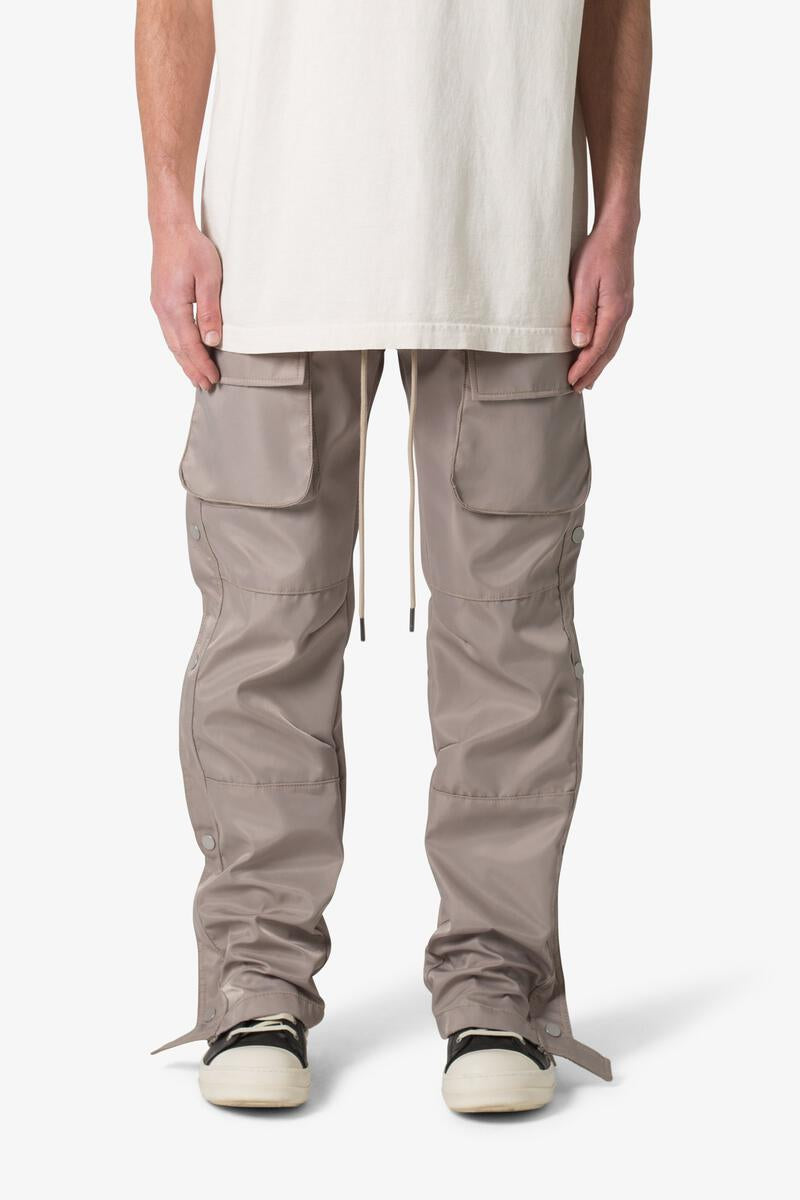 MNML - Snap Front Cargo Pants - GREY