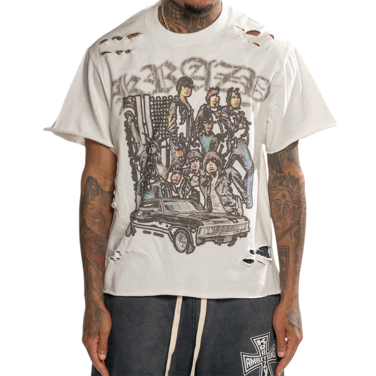 KRAZY AMBITIONS - Old Skool Rock Tee