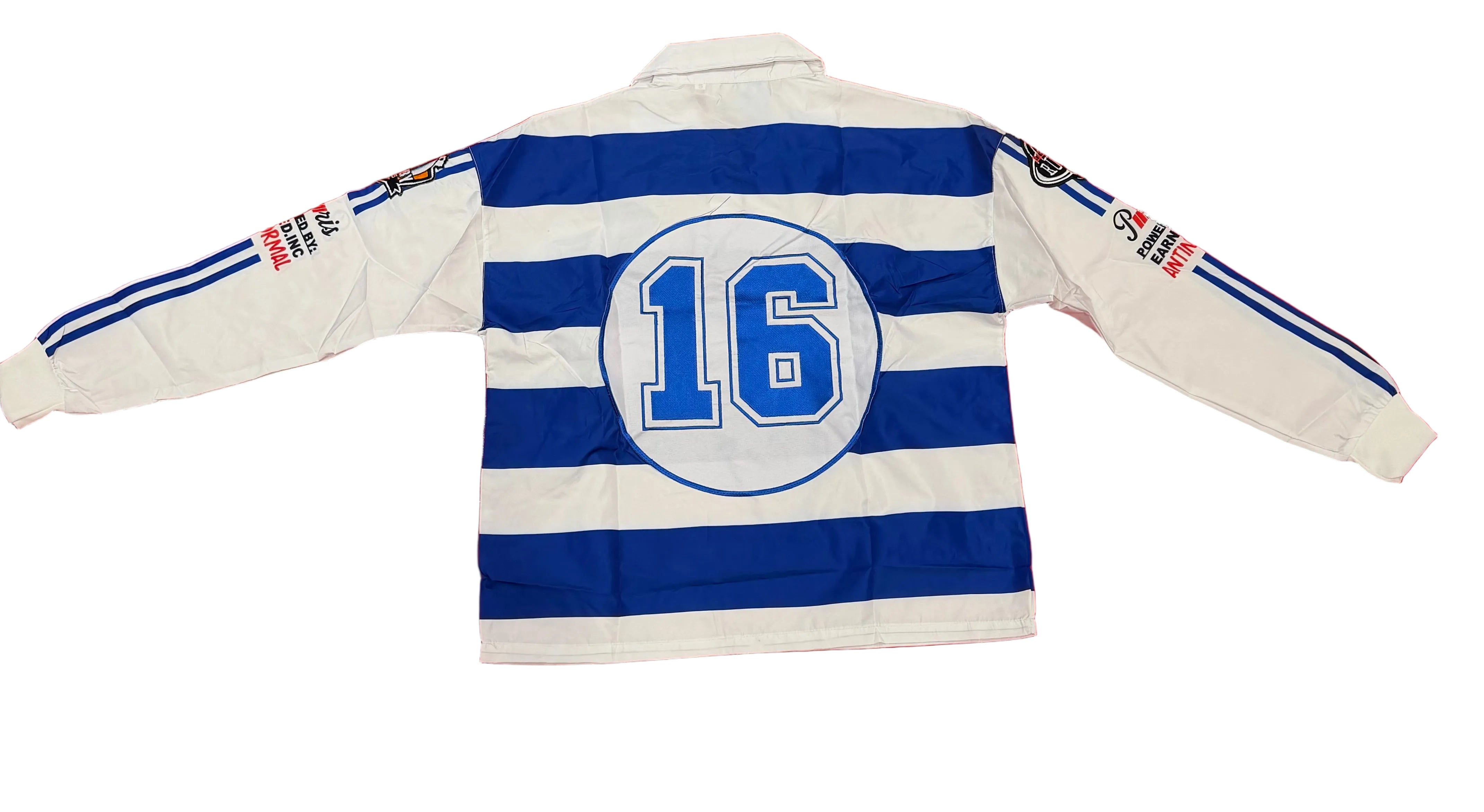 EARNED X P\\\\\RIS - RUGBY SHIRT - BLUE