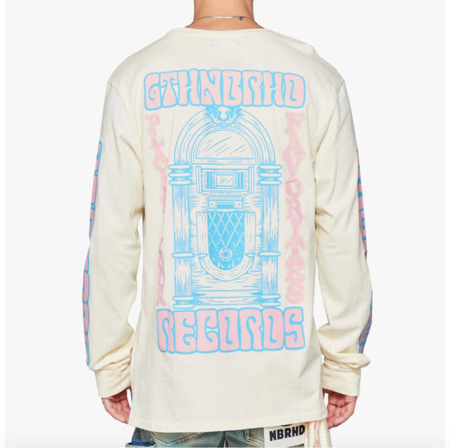 6TH BRAND - 6TH RECORDS" LONG SLEEVE TEE