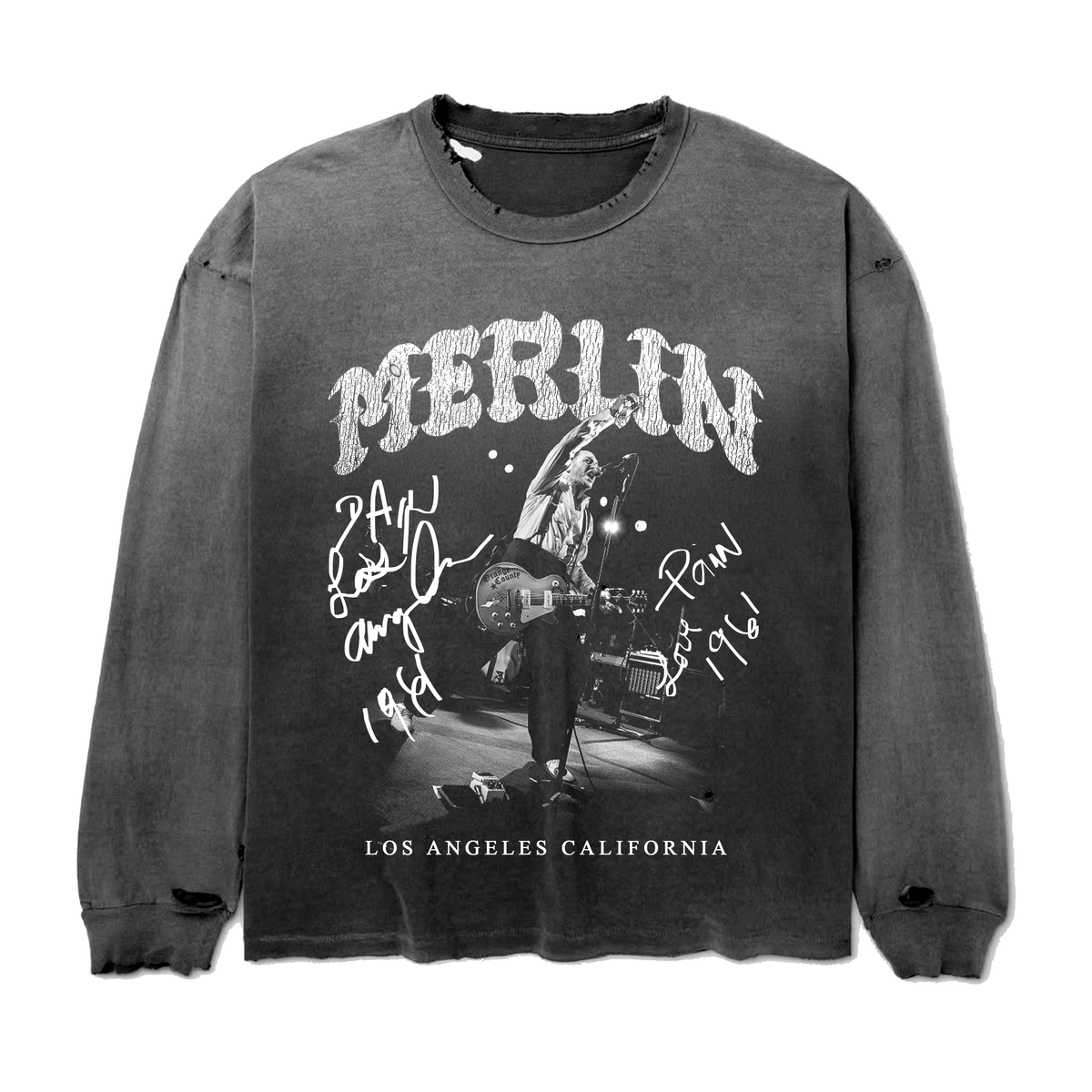 MERLINS FATHER - Stone Rock Longsleeve Tee