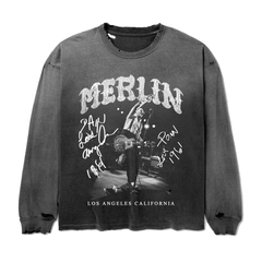MERLINS FATHER - Stone Rock Longsleeve Tee