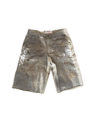 RICCHEEZA - Ricch Concrete" Carpenter Denim Shorts