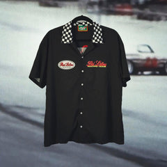 RED LETTERS - RL Racing Shirt - Black/Volt