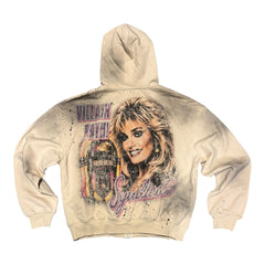 SYNDICATE- Villan" ZIp Up Beige OS