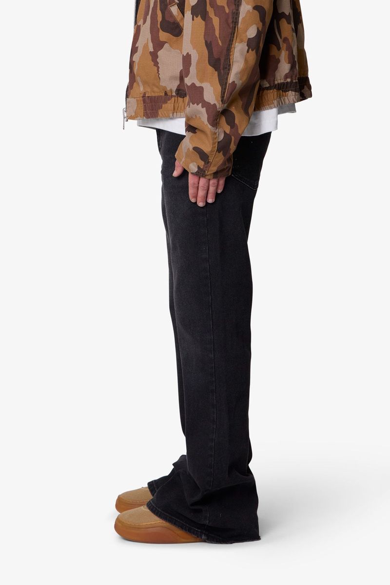 MNML - Super Flare Denim - Western Black