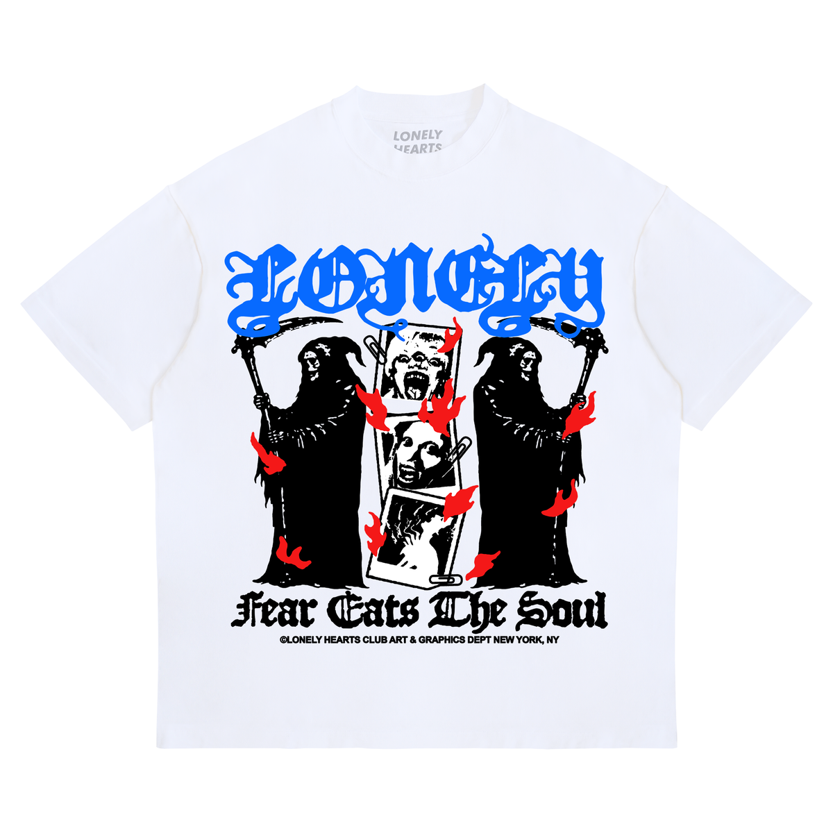 LONELY HEARTS CLUB - Fear Eats The Soul Premium T-Shirt