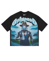 GODSPEED- Aura Farm T-Shirt Black