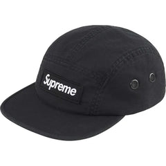 Supreme Military Camp Cap (SS25) Black (CJ)