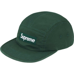 Supreme Washed Chino Twill Camp Cap (FW25) Green (CJ)