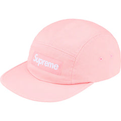 Supreme Washed Chino Twill Camp Cap (FW25) Pink (CJ)